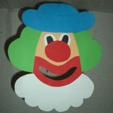 Artikelbild Clownskopf als Deko