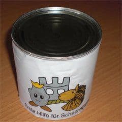 Artikelbild Notfalldose für Schachspieler