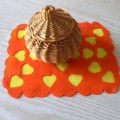 Artikelbild Filzdeckchen schneiden