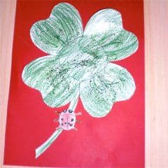 Artikelbild Kleeblatt basteln