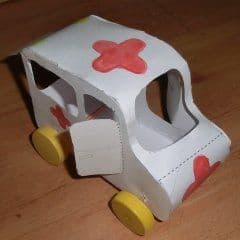 Artikelbild Krankenwagen basteln