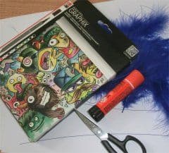 Material für den langen Erpel