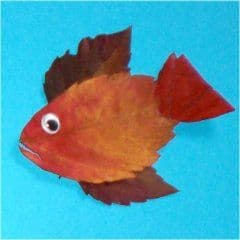 Artikelbild Laubfische basteln