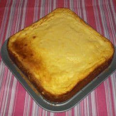 Käsekuchen ohne Boden