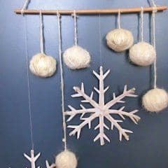 Artikelbild Schneeballhängerli basteln