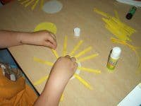 Artikelbild Eisstiel-Sonne basteln