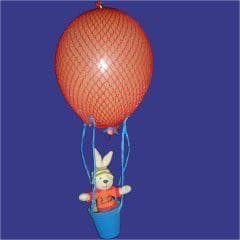 Artikelbild Heißluftballon für Osterhasen oder andere Stofftiere basteln