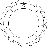 Medaille für Bändchen