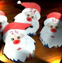 Artikelbild Servietten-Adventskalender basteln