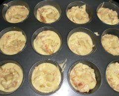 Weihnachtsmuffin einfüllen